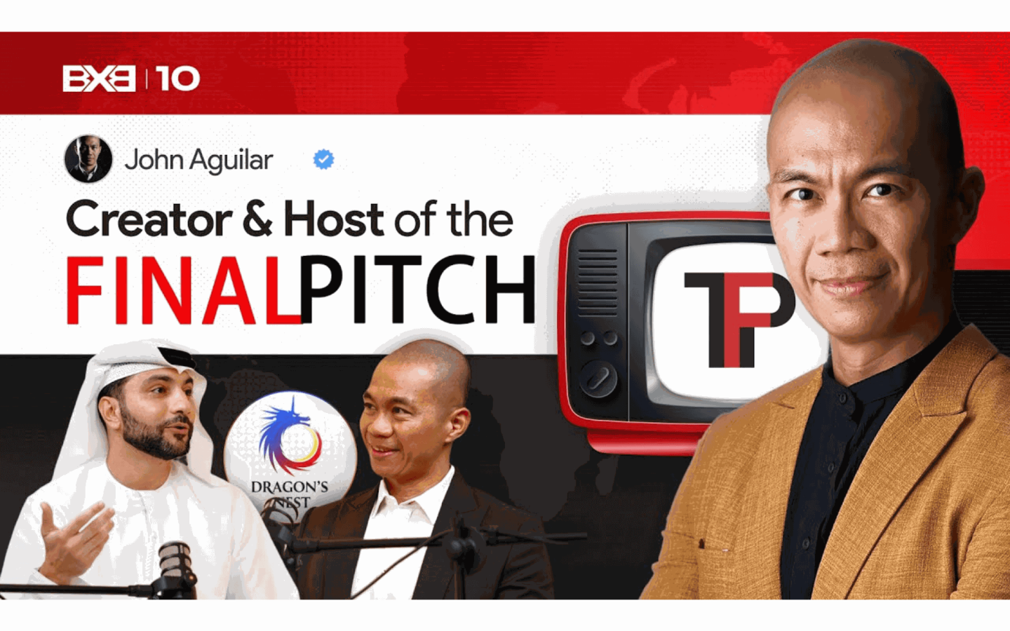 Creator and host of the final pitch Creator and host of the final pitch