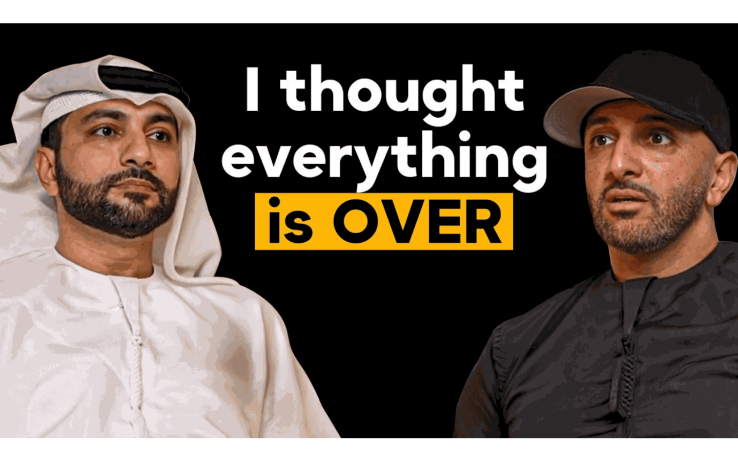 I thought everything is over I thought everything is over